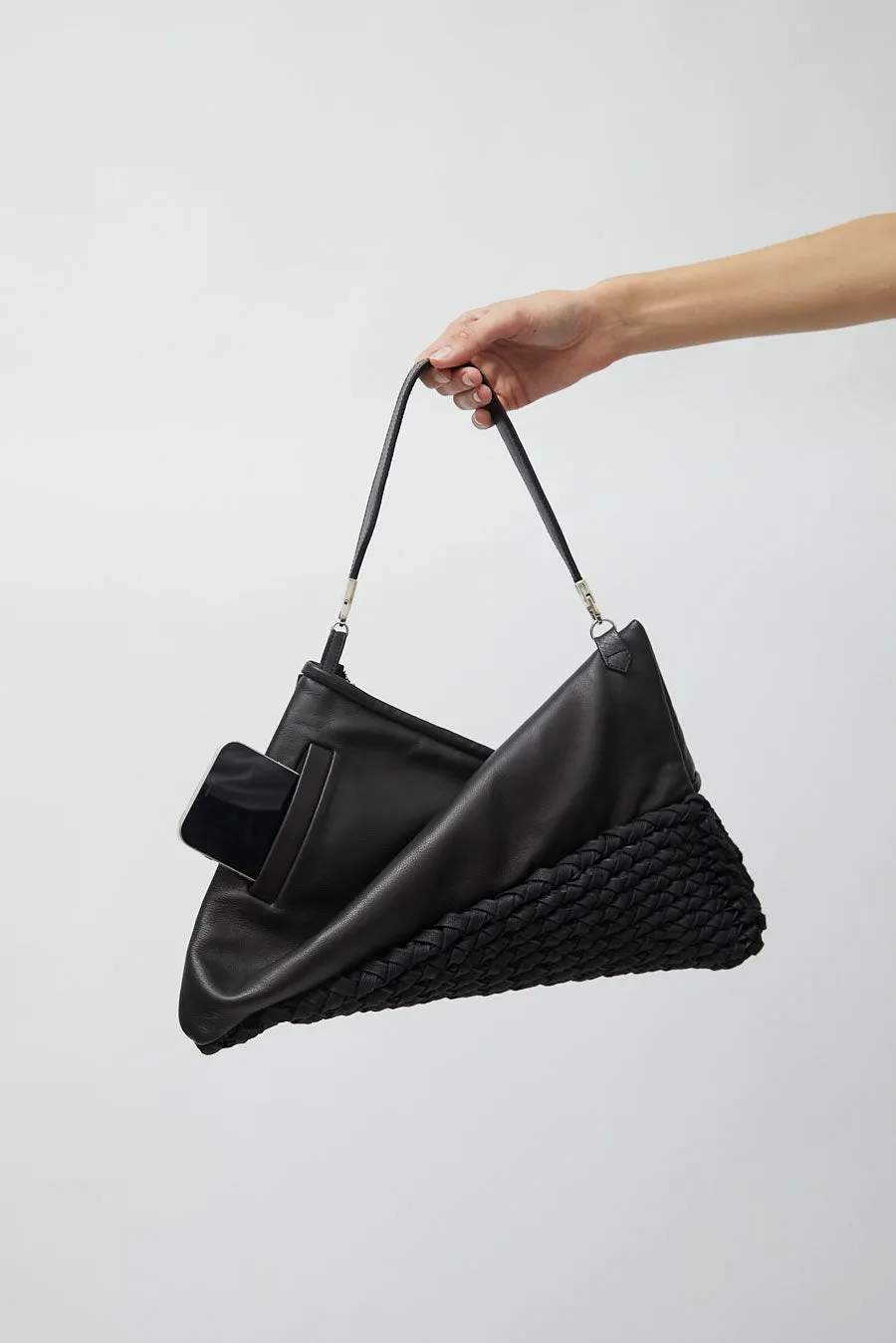 Eva Blut Knit Twisterette Bag in Black sold by No. 6 product image thumbnail 5