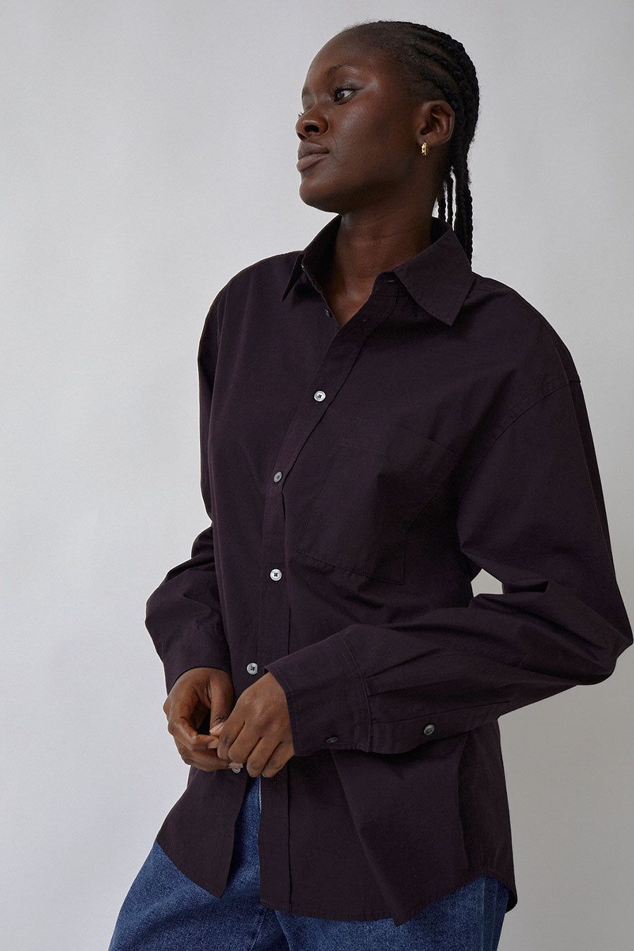 Ninety Percent Como Shirt in Obsidian sold by No. 6 product image thumbnail 2