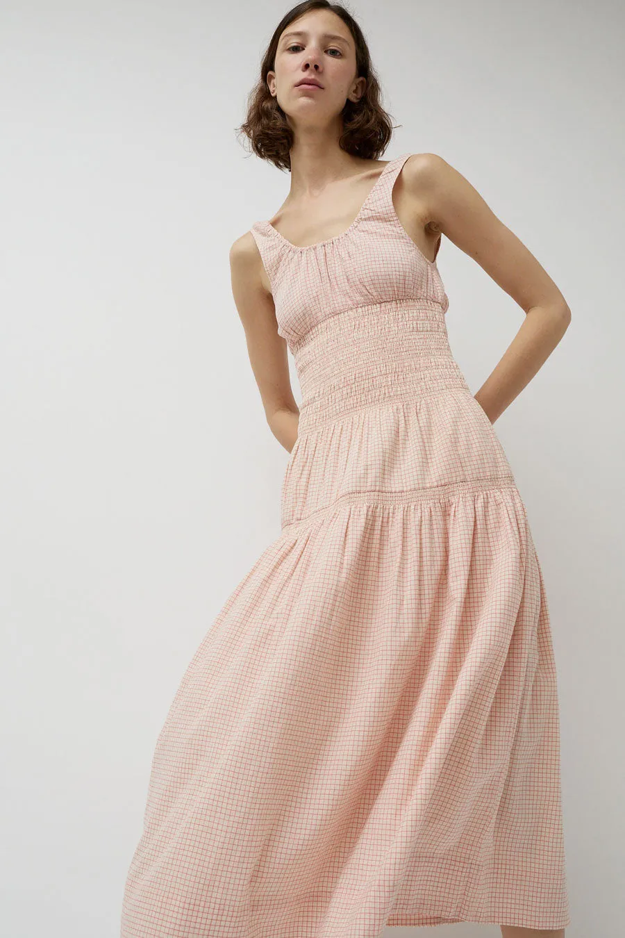Maria Stanley Sigrid Dress in Piquillo Check sold by No. 6 product image thumbnail 5