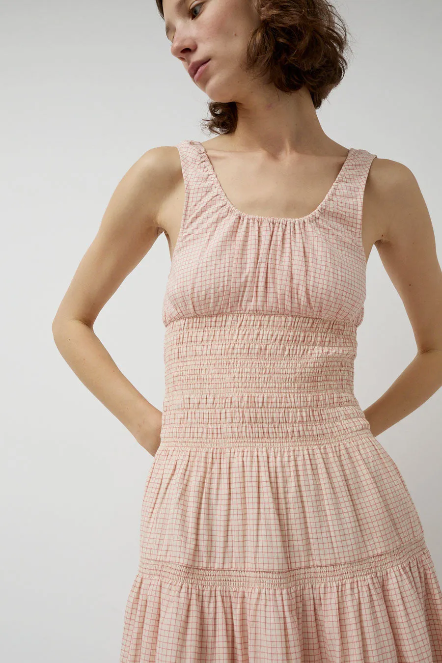 Maria Stanley Sigrid Dress in Piquillo Check sold by No. 6 product image thumbnail 3