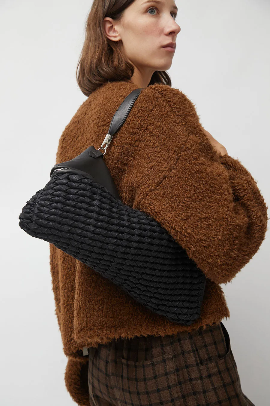 Eva Blut Knit Twisterette Bag in Black sold by No. 6
