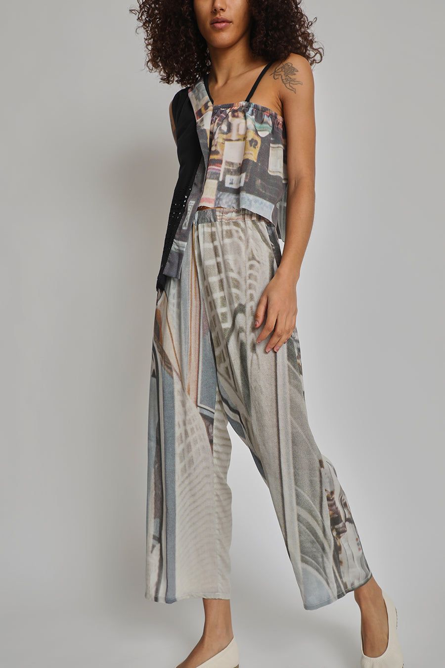 Vladimir Karaleev Printed Pant in Light Print sold by No. 6 product image thumbnail 2