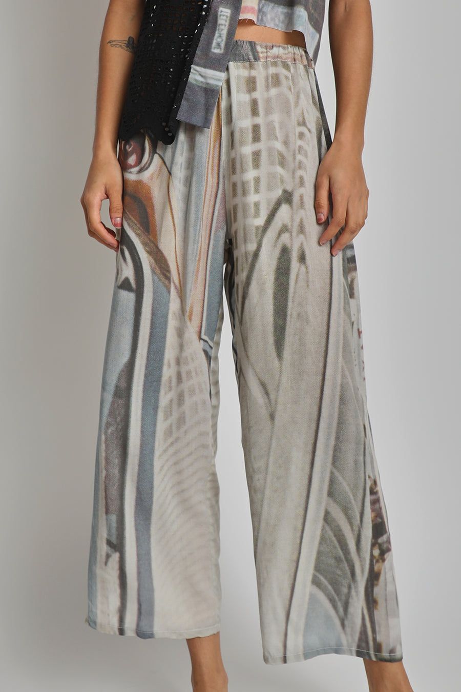 Vladimir Karaleev Printed Pant in Light Print sold by No. 6 product image thumbnail 3