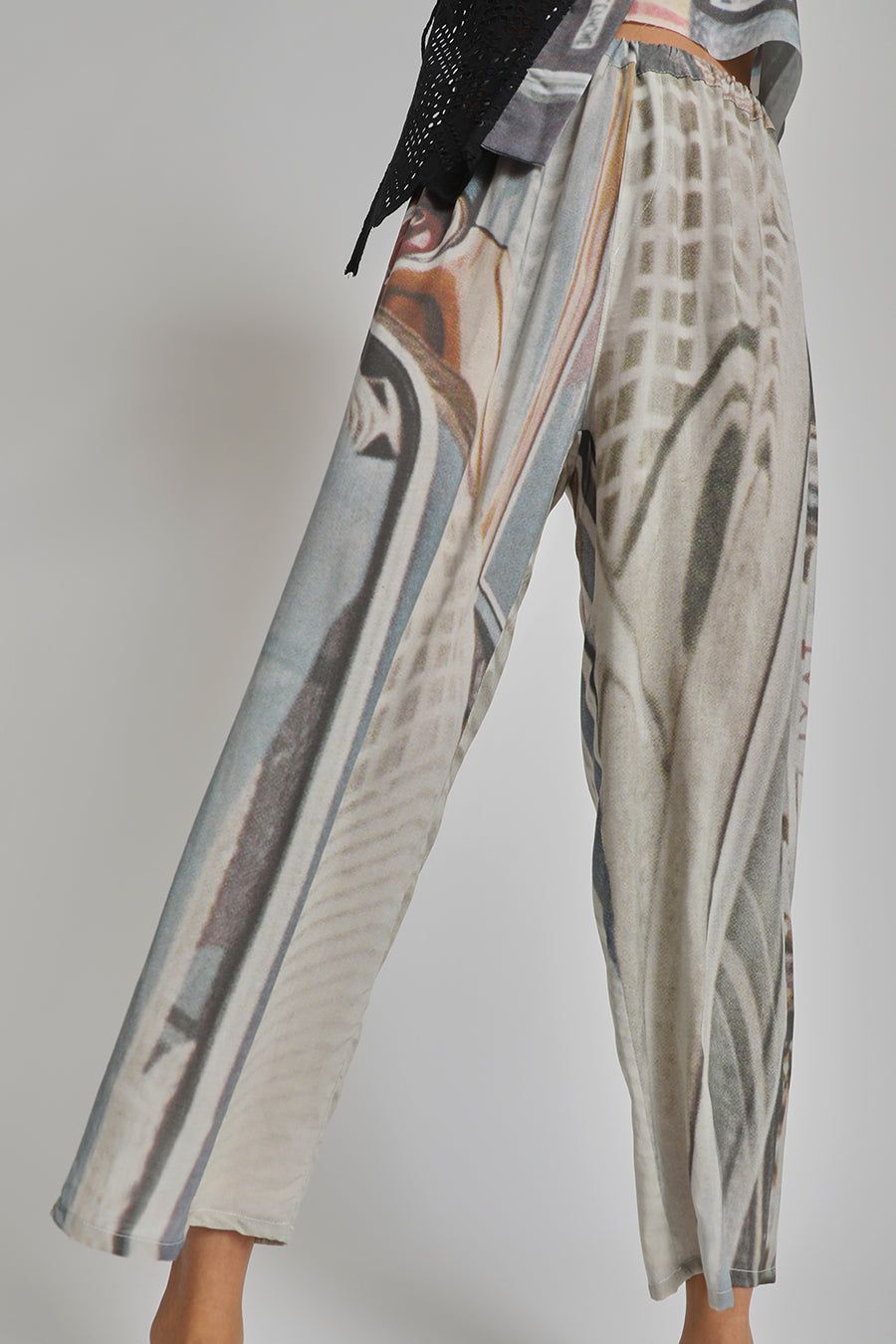Vladimir Karaleev Printed Pant in Light Print sold by No. 6 product image thumbnail 5