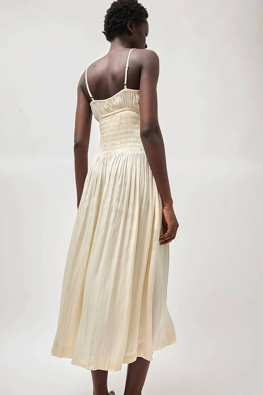 Ciao Lucia Barbara Dress in Ivory sold by No. 6 product image thumbnail 4