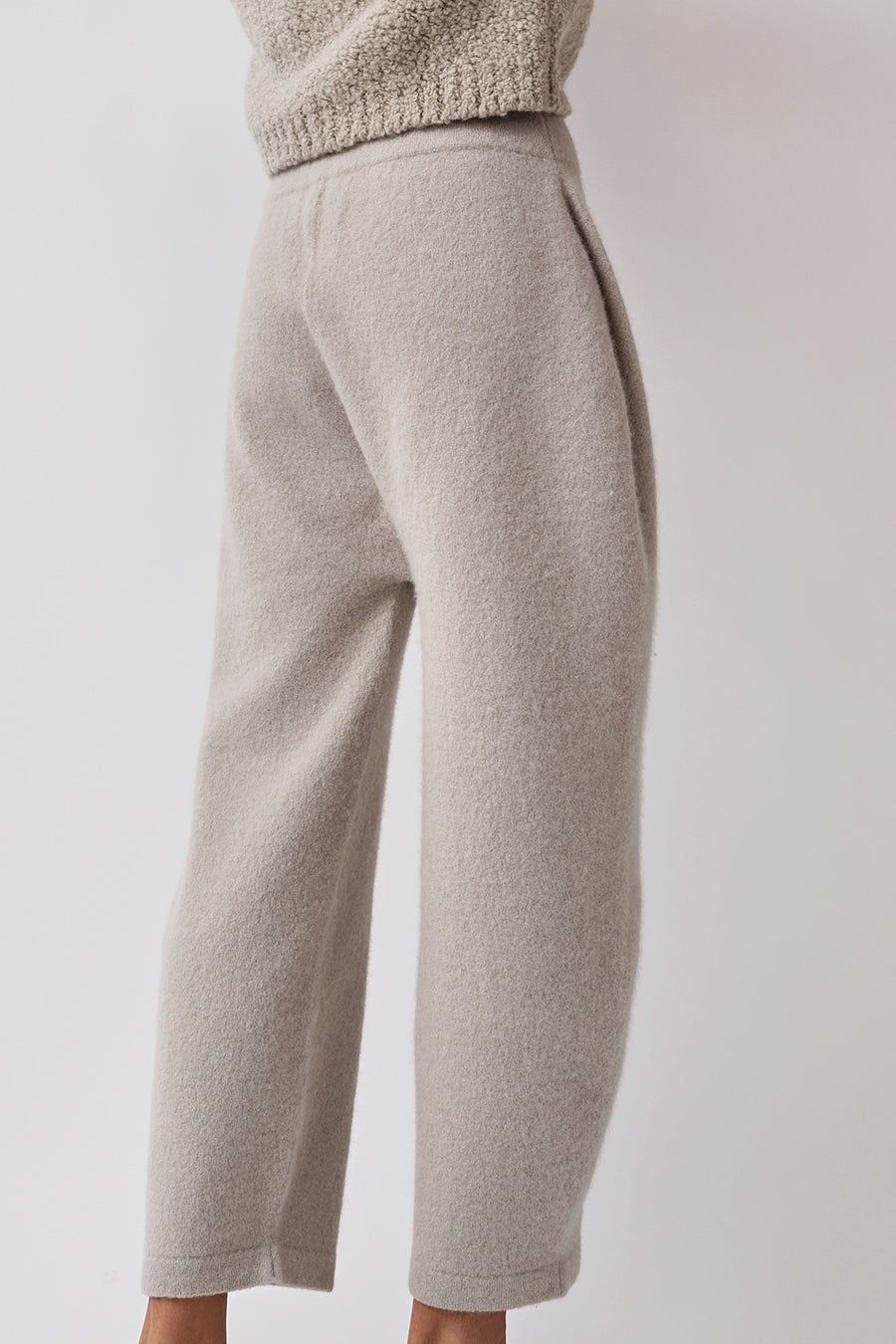 Lauren Manoogian Felt Taper Pants in Putty sold by No. 6 product image thumbnail 4