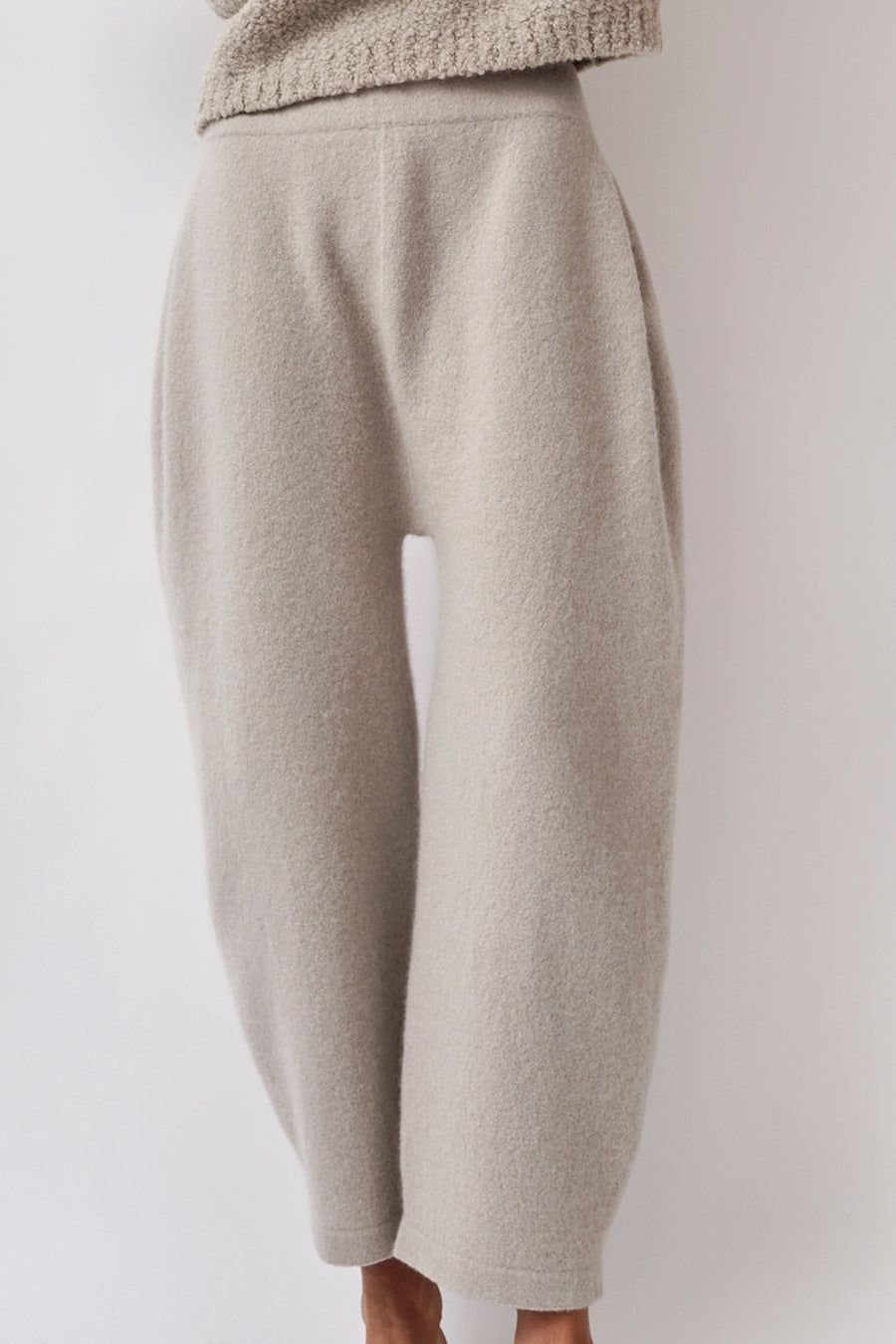 Lauren Manoogian Felt Taper Pants in Putty sold by No. 6 product image thumbnail 3