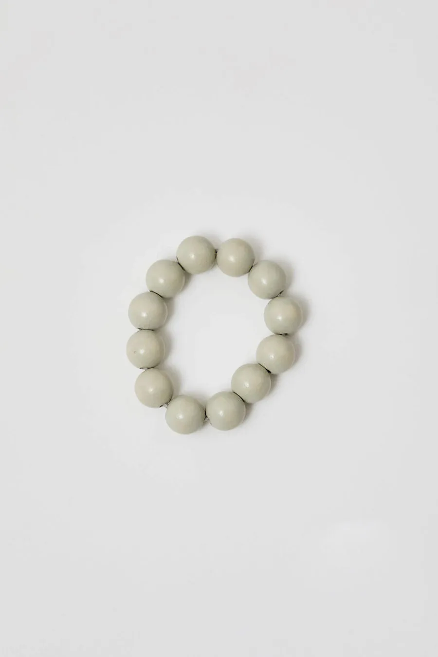 Ina Seifart Big Perlen Bracelet in Light Grey sold by No. 6 product image thumbnail 3