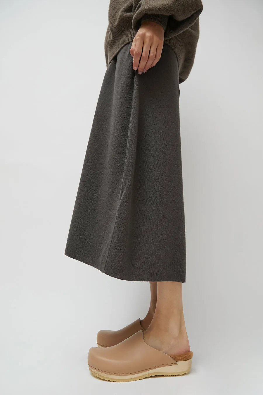 No.6 Contour Clog with Shearling on Flat Base in Camel sold by No. 6 product image thumbnail 2