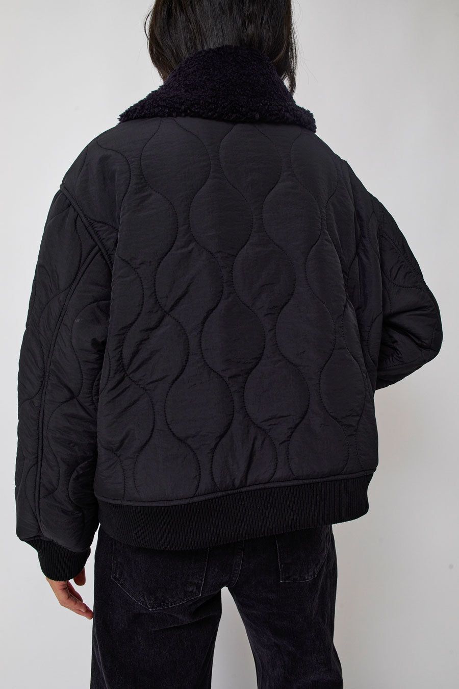 No.6 Landmark Jacket in Black sold by No. 6 product image thumbnail 5