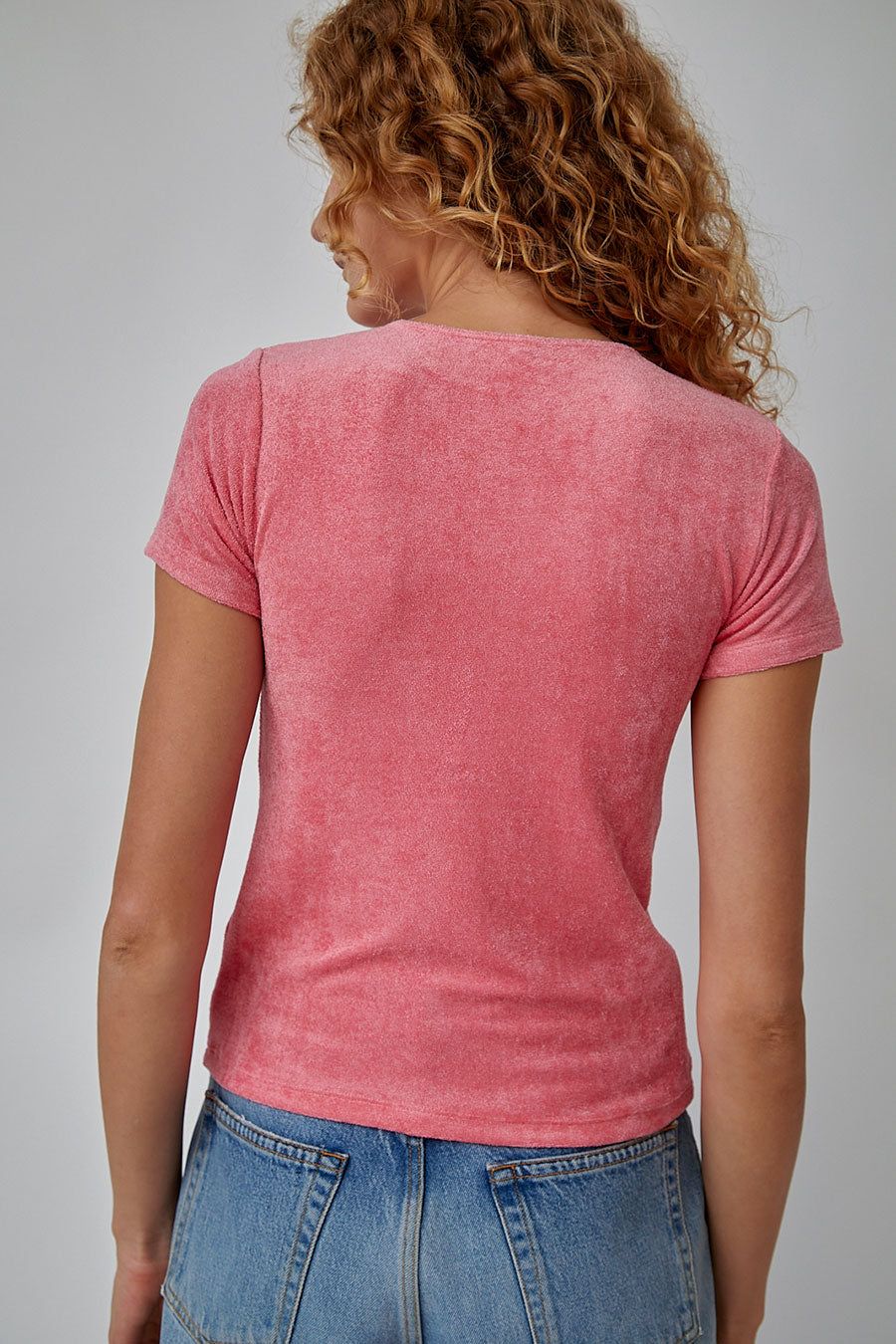 Baserange Omo Tee in Zui Pink sold by No. 6 product image thumbnail 5
