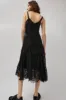 Collina Strada Deadstock Lace Pamela Dress in Black sold by No. 6