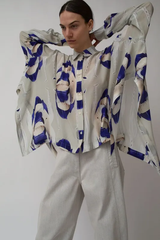 Henrik Vibskov Square Shirt in Match Beige Gloves sold by No. 6