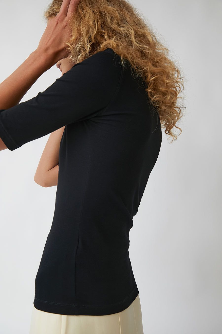 Rodebjer Lancelot Fitted Top in Black sold by No. 6 product image thumbnail 3