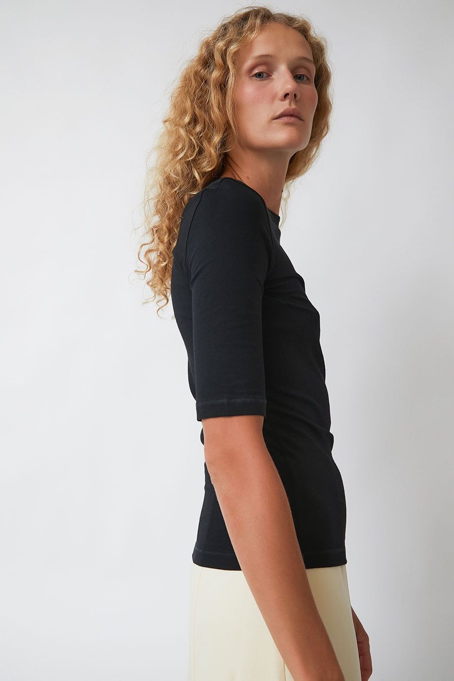 Rodebjer Lancelot Fitted Top in Black sold by No. 6 product image thumbnail 2