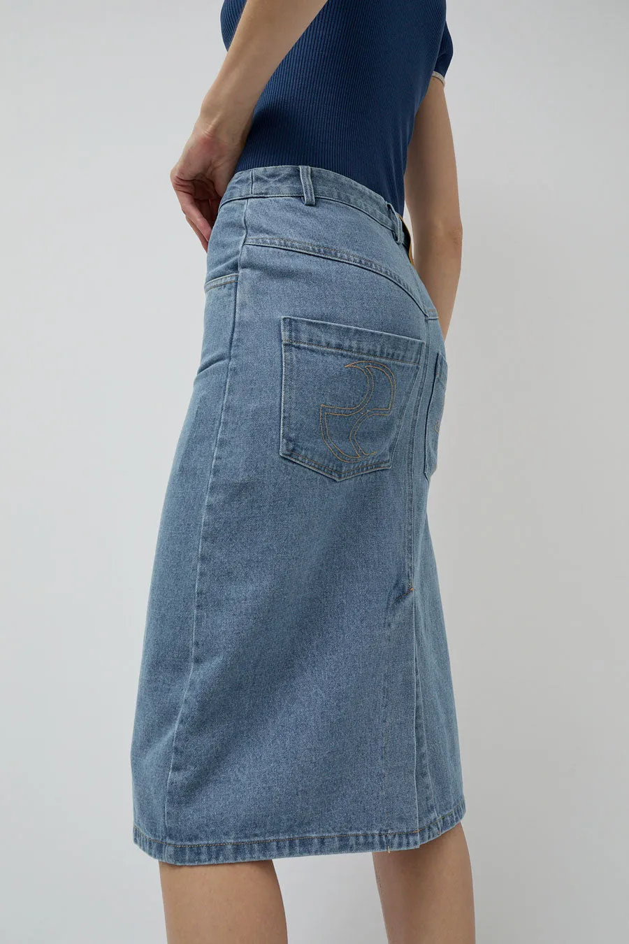 OpéraSPORT Lily Skirt in Blue sold by No. 6 product image thumbnail 3