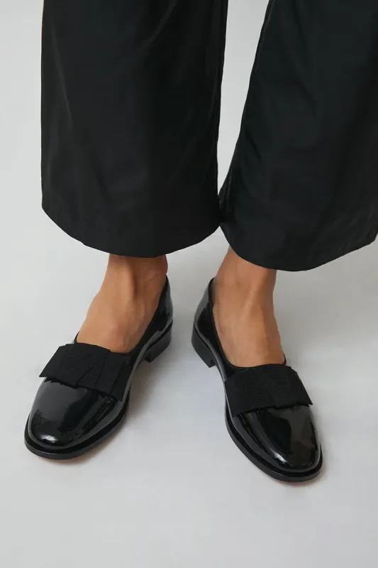 Suzanne Rae Opera Shoe in Black Patent sold by No. 6