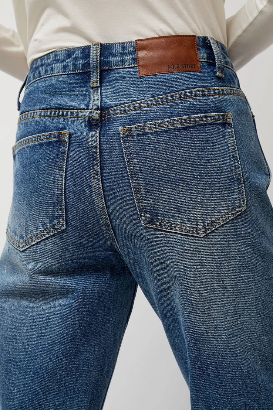 No.6 Erik Jean in Mid Blue sold by No. 6 product image thumbnail 3