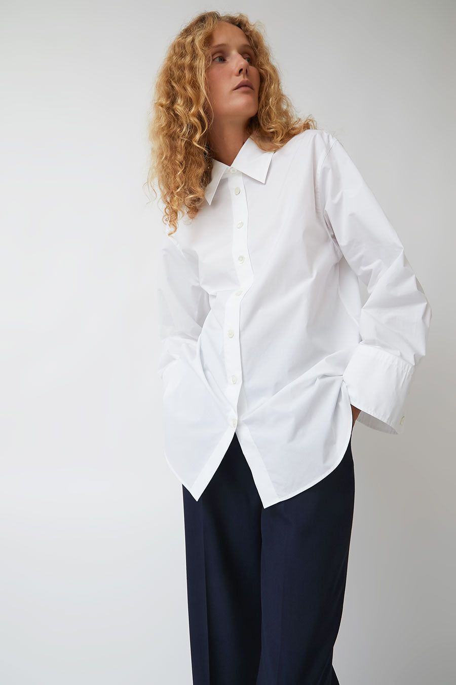 Rodebjer Imola Oversized Shirt in Crisp White sold by No. 6 product image thumbnail 3