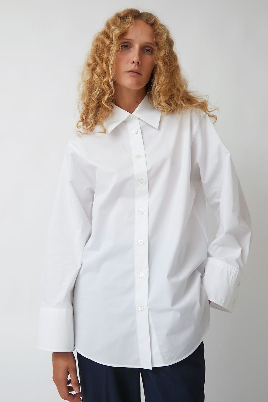 Rodebjer Imola Oversized Shirt in Crisp White sold by No. 6 product image thumbnail 2