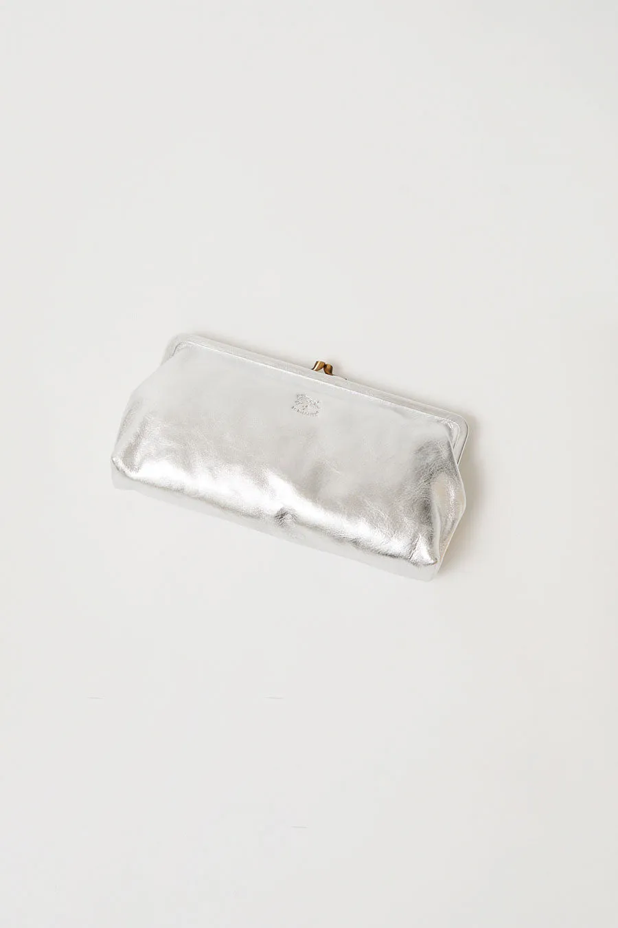 Il Bisonte Classic Clutch in Silver sold by No. 6 product image thumbnail 2
