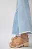 No.6 Alexis Clog on Mid Heel in Desert sold by No. 6