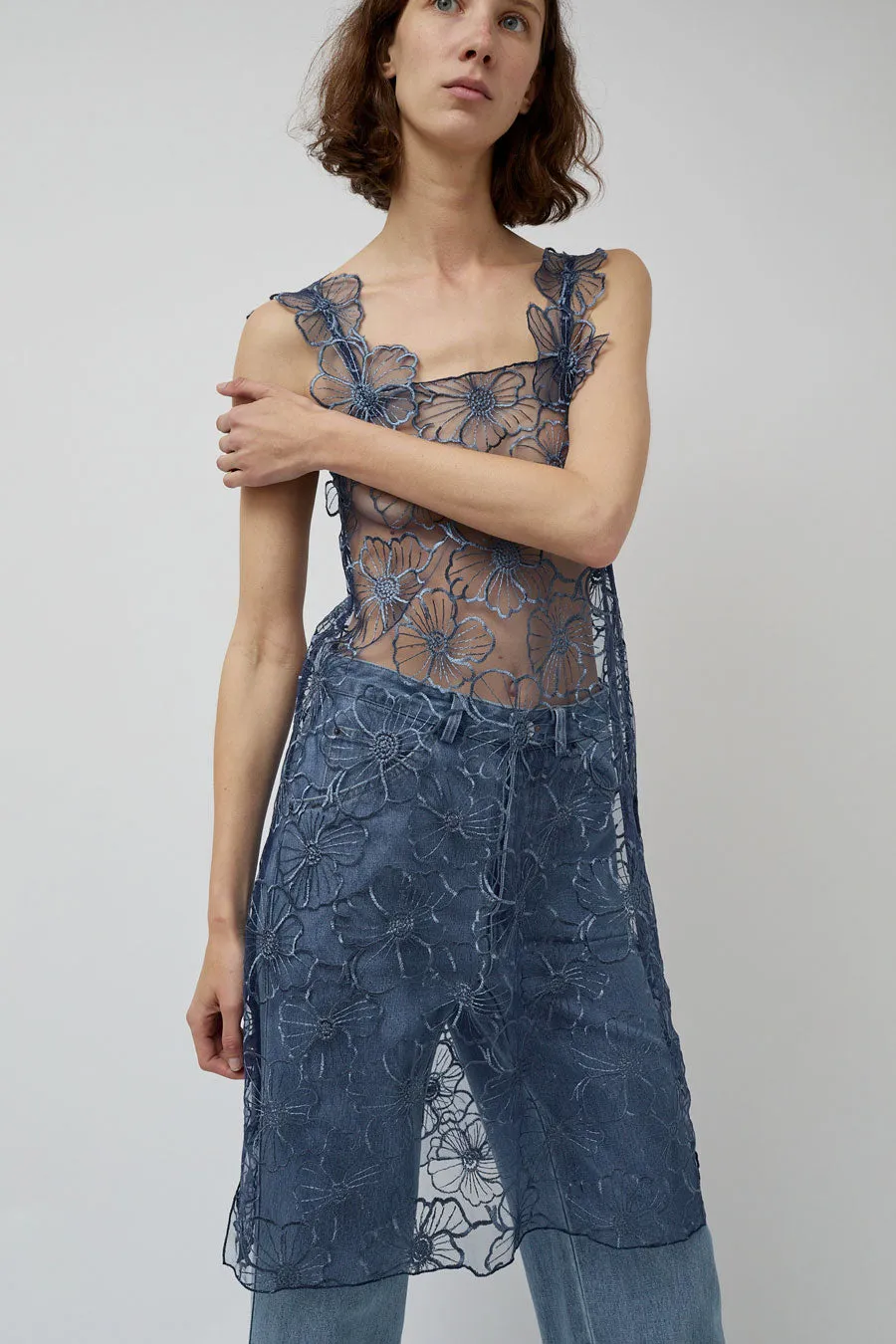 OpéraSPORT Iris Dress in Navy Peony sold by No. 6