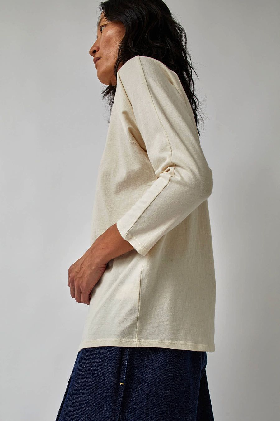 Atelier Delphine Raglan Tee in Angora sold by No. 6 product image thumbnail 4