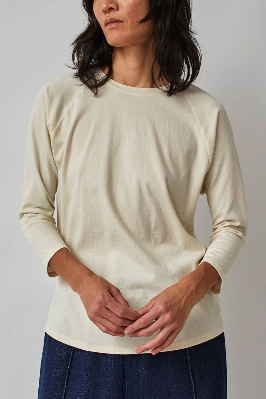 Atelier Delphine Raglan Tee in Angora sold by No. 6 product image thumbnail 2