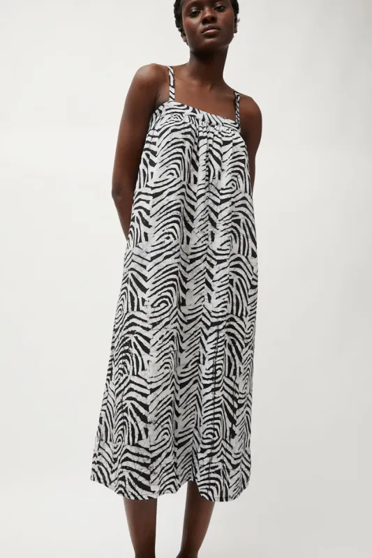 Osei Duro Saya Dress in Long Division made by No. 6