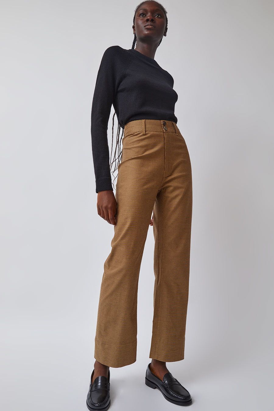 Maria Stanley Luna Pant in Houndstooth sold by No. 6 product image thumbnail 3