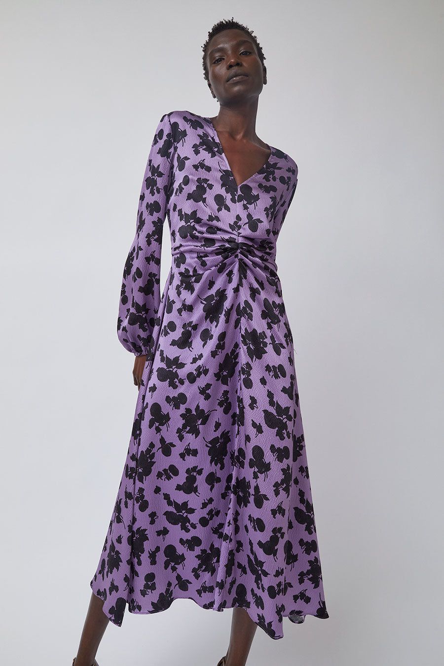 No.6 Michele Dress in Amethyst Vineyard sold by No. 6