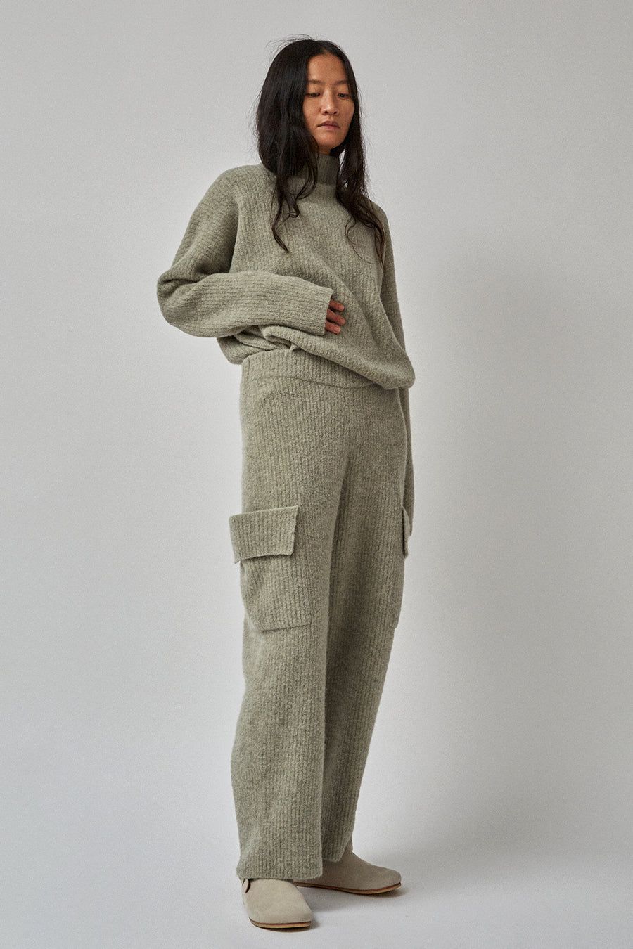 Lauren Manoogian Wale Pants in Lichen sold by No. 6 product image thumbnail 5