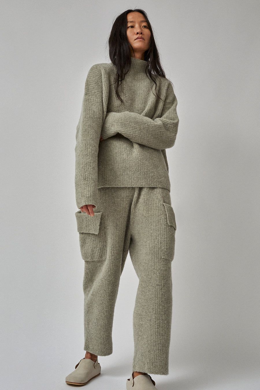 Lauren Manoogian Wale Pants in Lichen sold by No. 6 product image thumbnail 2