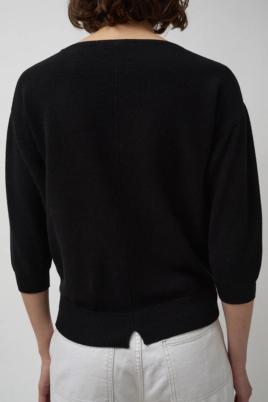 Rue Blanche Bees 3/4 Sleeve Top in Black sold by No. 6 product image thumbnail 4