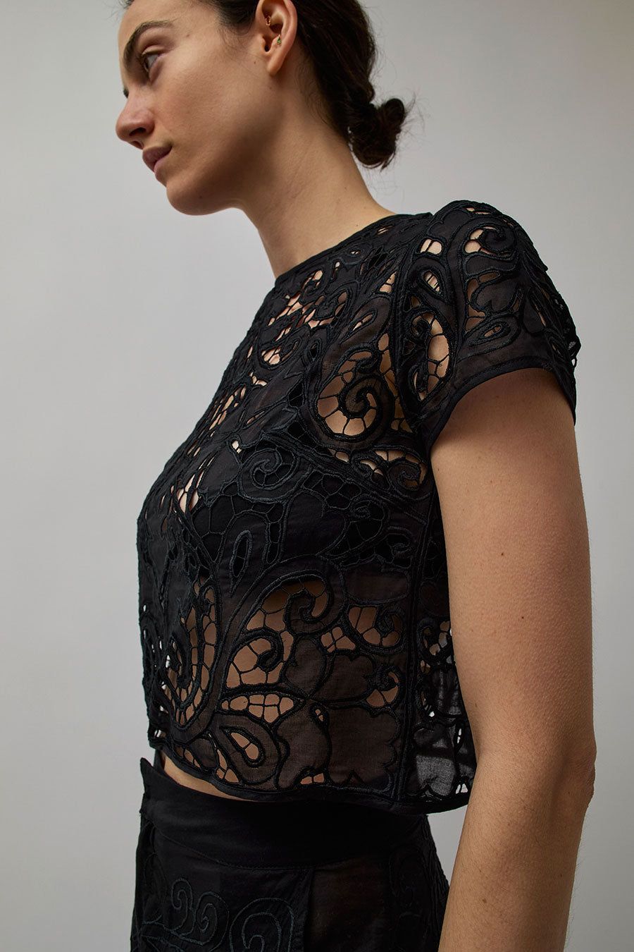 All That Remains Maya Top in Noir sold by No. 6 product image thumbnail 3