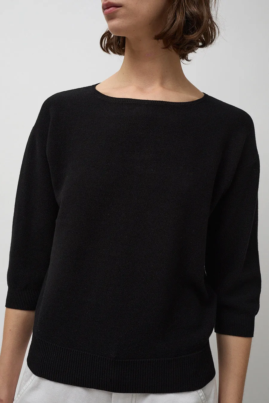 Rue Blanche Bees 3/4 Sleeve Top in Black sold by No. 6 product image thumbnail 2