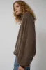 Baserange Soar Turtleneck in Teak Brown sold by No. 6