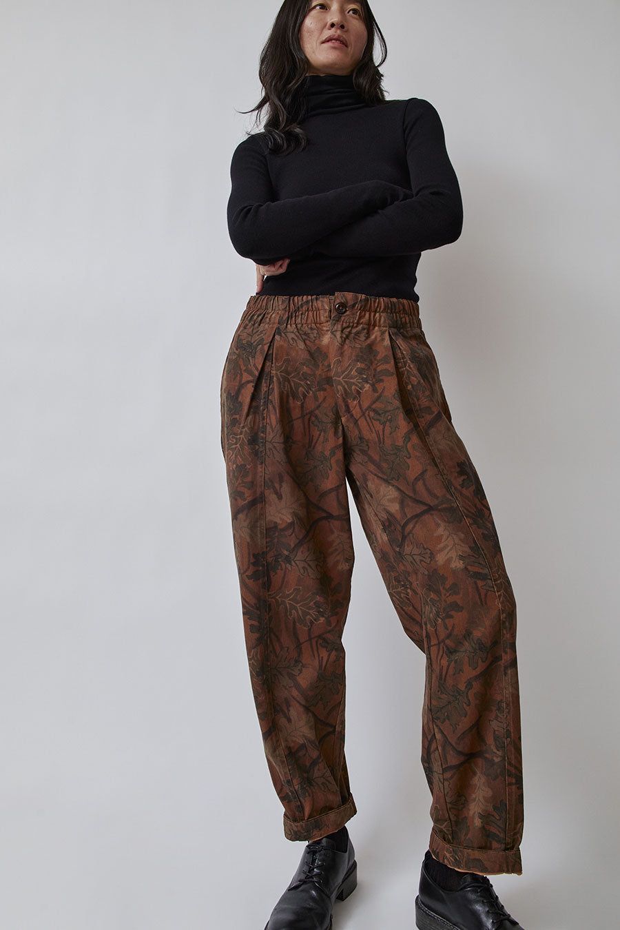 YMC Sylvian Trouser in Brown Multi sold by No. 6 product image thumbnail 4