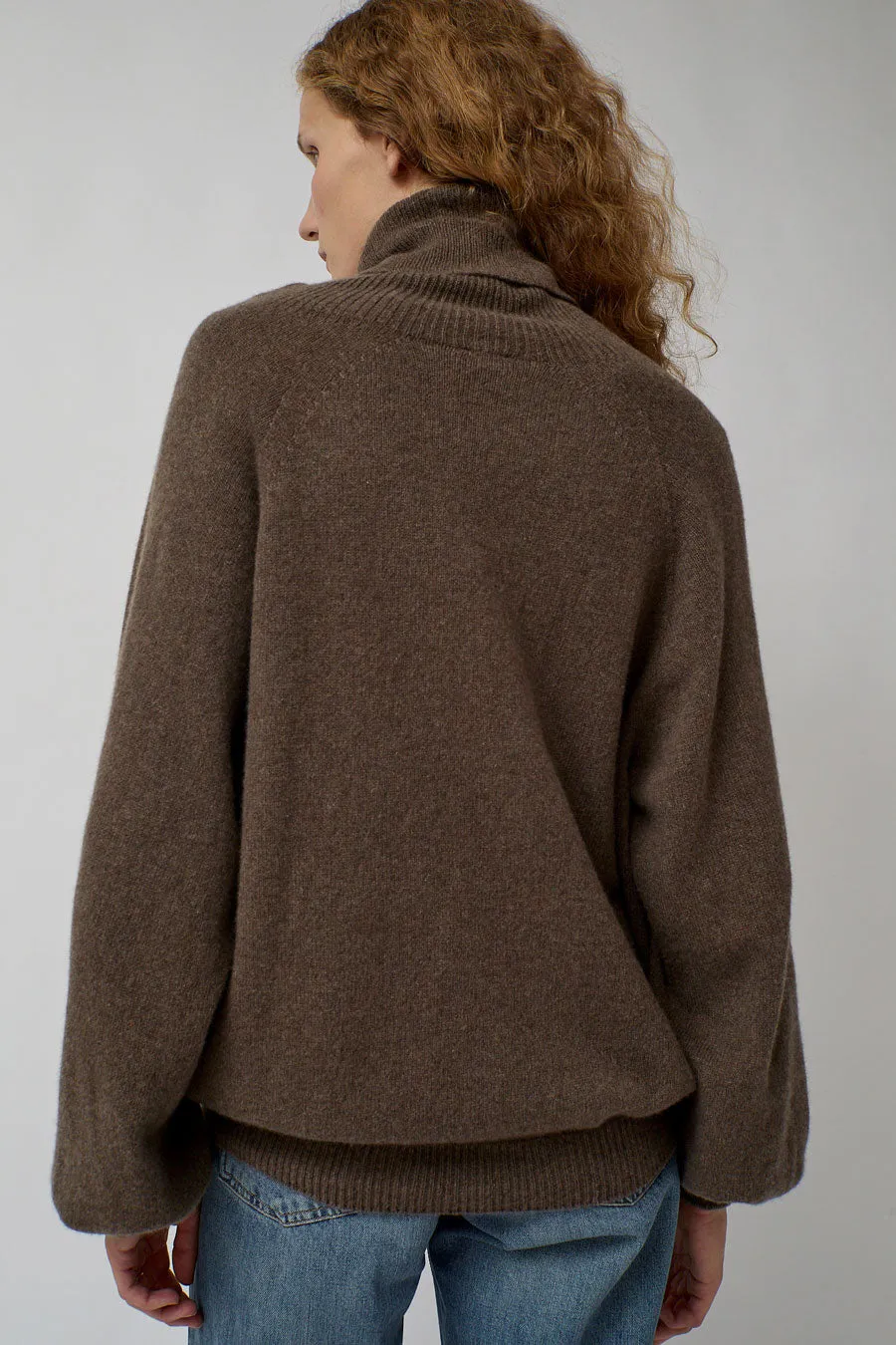 Baserange Soar Turtleneck in Teak Brown sold by No. 6 product image thumbnail 5