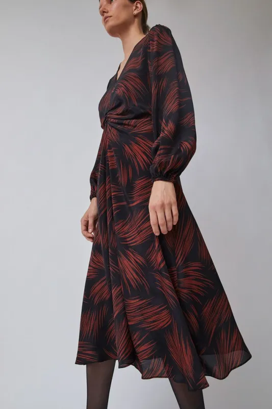 No.6 Michele Dress in Copper Sparks made by No. 6