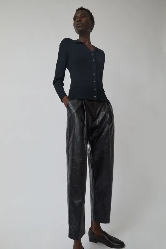 No.6 Cole Pant in Black sold by No. 6