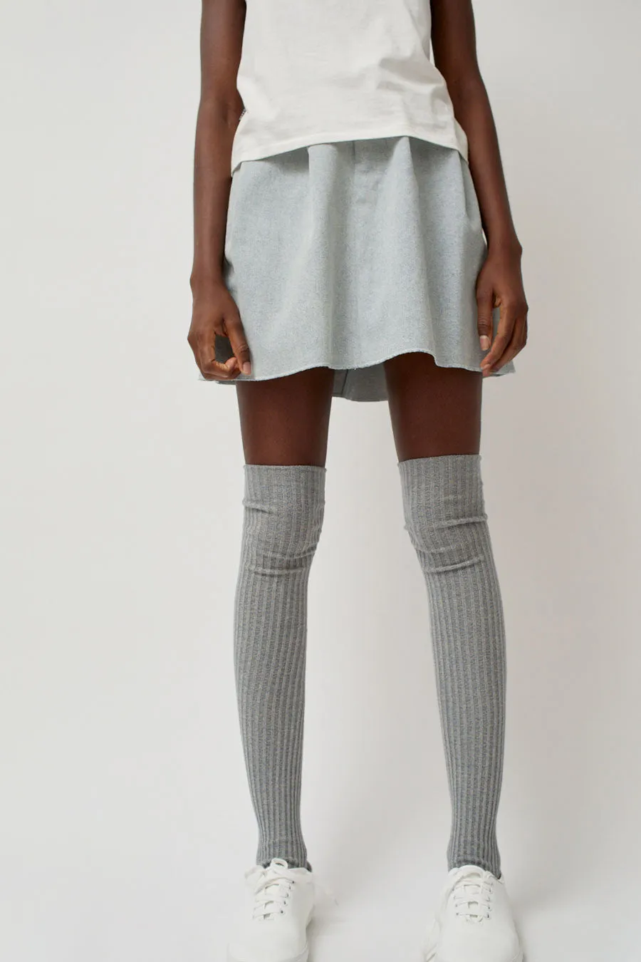 Baserange Overknee Socks in Fiba Blue and Su Tan sold by No. 6 product image thumbnail 2