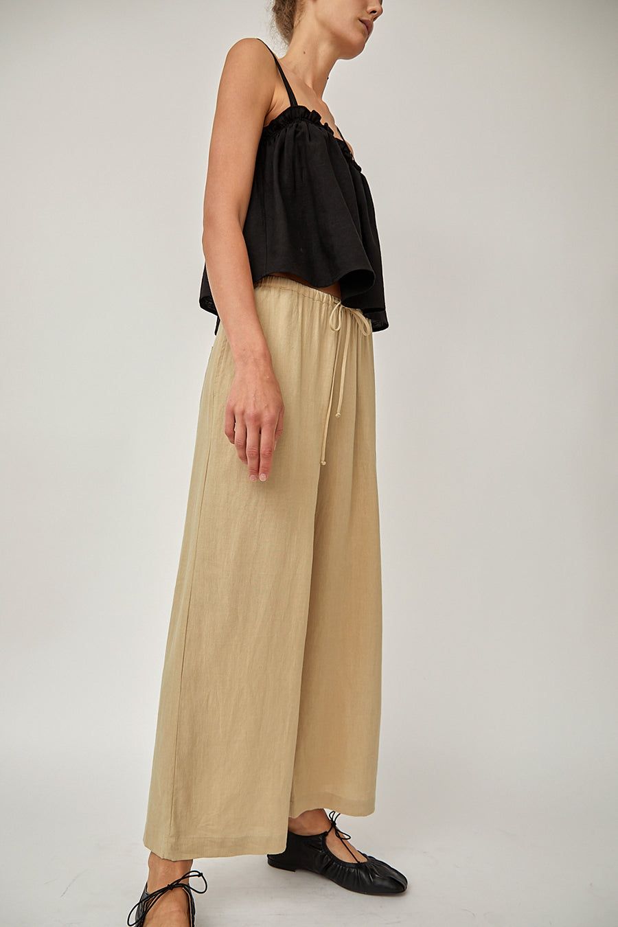 Ciao Lucia Ermanno Pant in Sand sold by No. 6 product image thumbnail 4