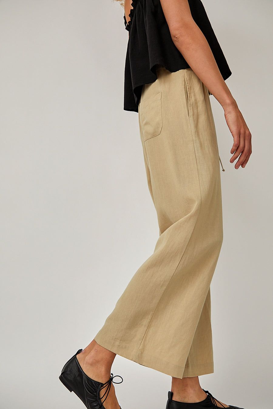 Ciao Lucia Ermanno Pant in Sand sold by No. 6 product image thumbnail 3