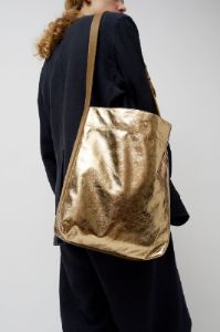 Herbert Frere Soeur Le Enzo Laminato Bag in Bronze and Laminato sold by No. 6