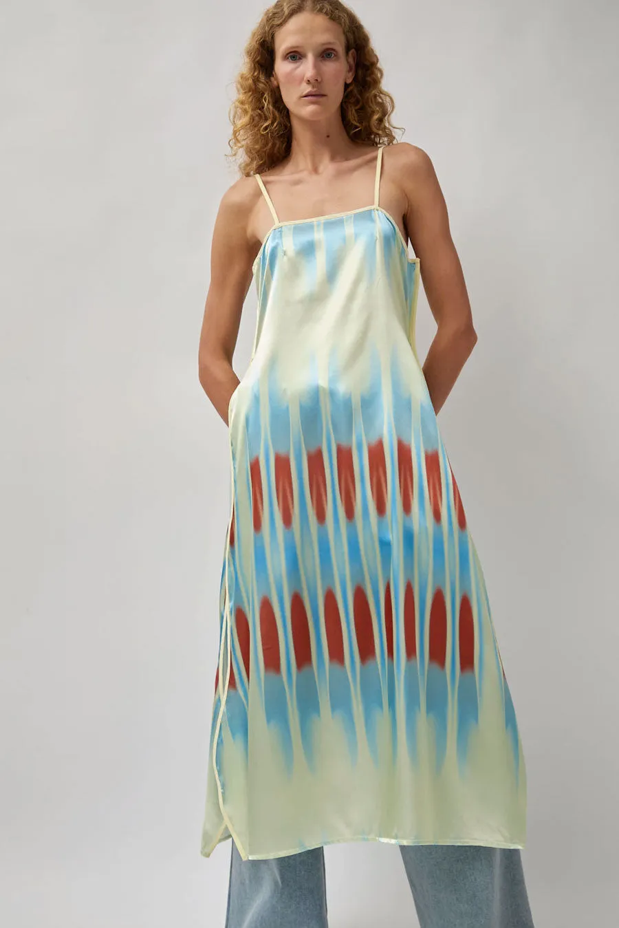 Nin Studio Over Dress in Quicksilver sold by No. 6 product image thumbnail 2