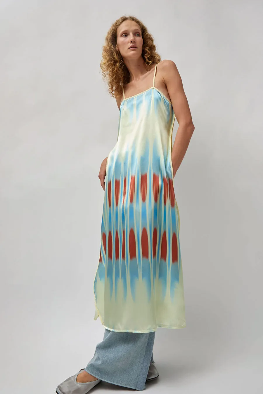 Nin Studio Over Dress in Quicksilver sold by No. 6 product image thumbnail 4
