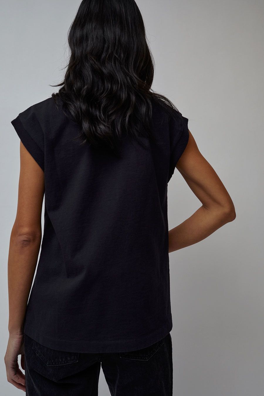 B Sides Pocket Tank in Marine Overdye sold by No. 6 product image thumbnail 4