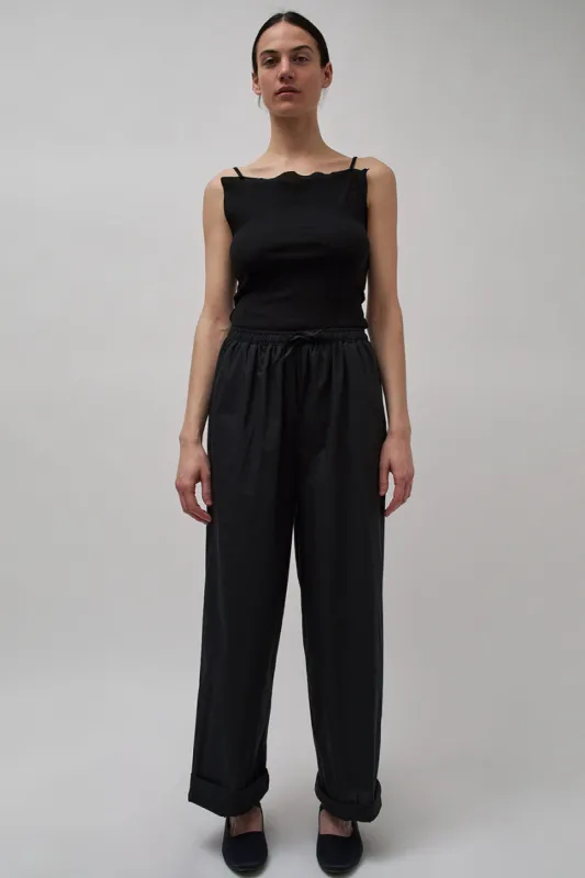 Baserange Hujui Pants in Black made by Baserange